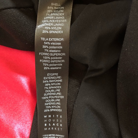 ⭐️NEW⭐️White House Black Market (WHBM) Black 3/4 Bell Sleeve Sheath Dress - Picture 11 of 11